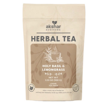 holy basil & lemongrass herbal tea 