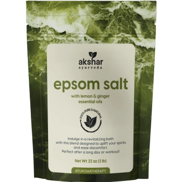 lemon & ginger epsom salt