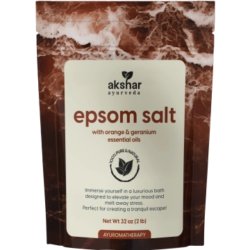 orange & geranium epsom salt