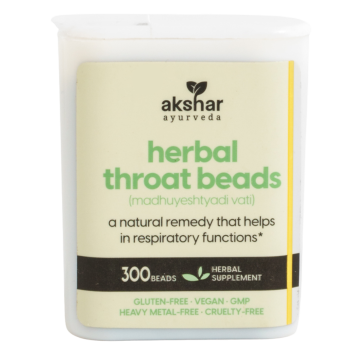Herbal Throat Beads (Madhuyeshtyadi Vati)