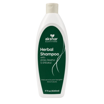 herbal shampoo with amla, reetha & shikakai (500 ml)