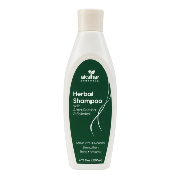 herbal shampoo with amla, reetha & shikakai (200 ml)